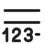 Text Word Count SVG Icon